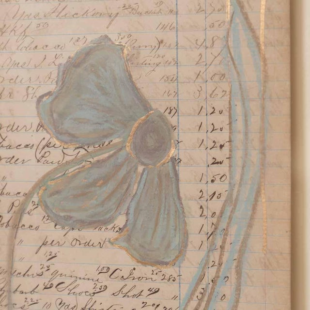Green Floral Study VIII by Afsoon Thayer For Sale - Image 8 of 9