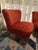 Hungarian Red Lounge Chairs, 1950s, Set of 2 For Sale - Image 4 of 6