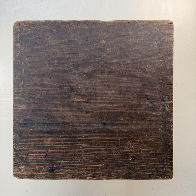 Black Low Japanese Minimalist Table in Paulownia Wood, 1910s For Sale - Image 8 of 9