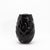 2020s Hand-Blown Murano Modern Sculptural Vase in Onyx Black For Sale - Image 5 of 8