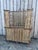Antique Bamboo and Iron Cart, 1950s, in Good conditions. Designed 1950 to 1959