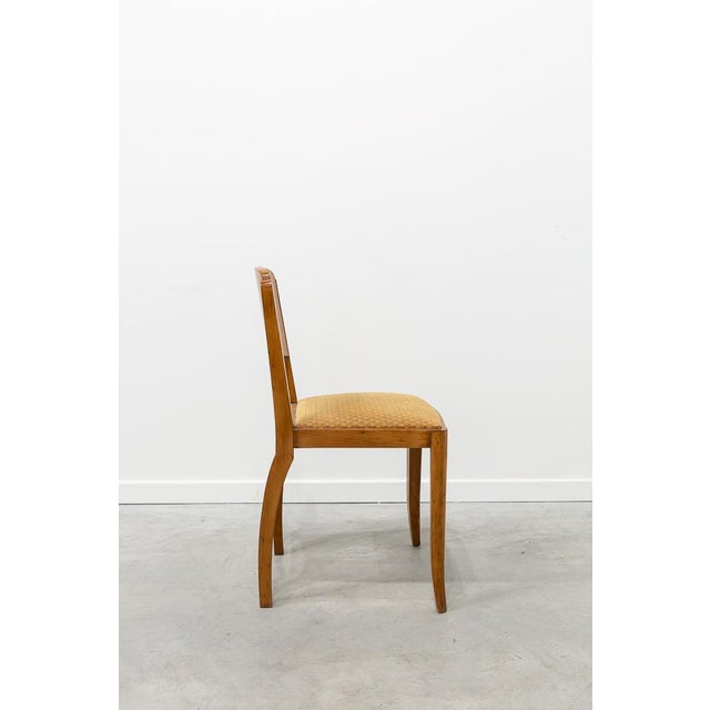 Art Deco French Dining Chairs, 1930s, Set of 4 For Sale - Image 6 of 9