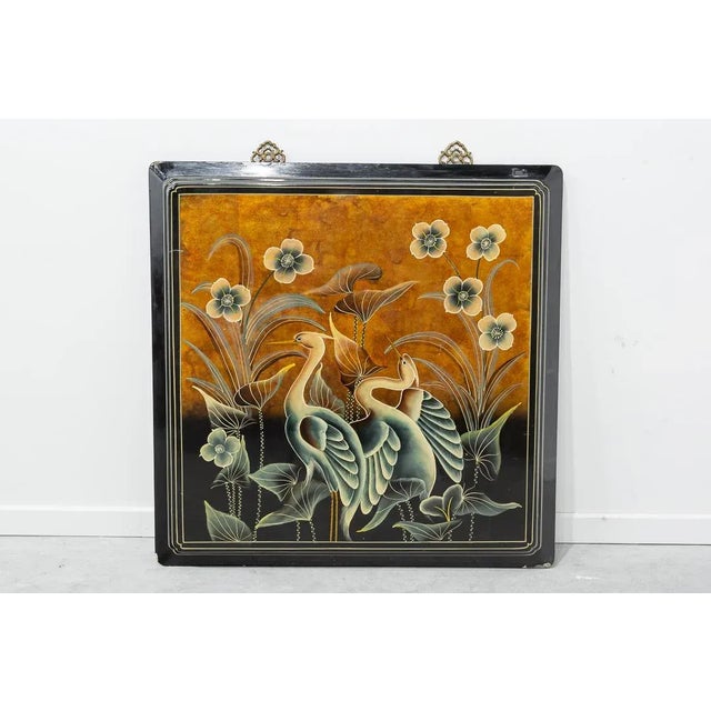 Vintage Laca Panel, 1960s For Sale - Image 9 of 9