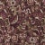Sample - Schumacher Velours Oriental Fabric in Aubergine For Sale