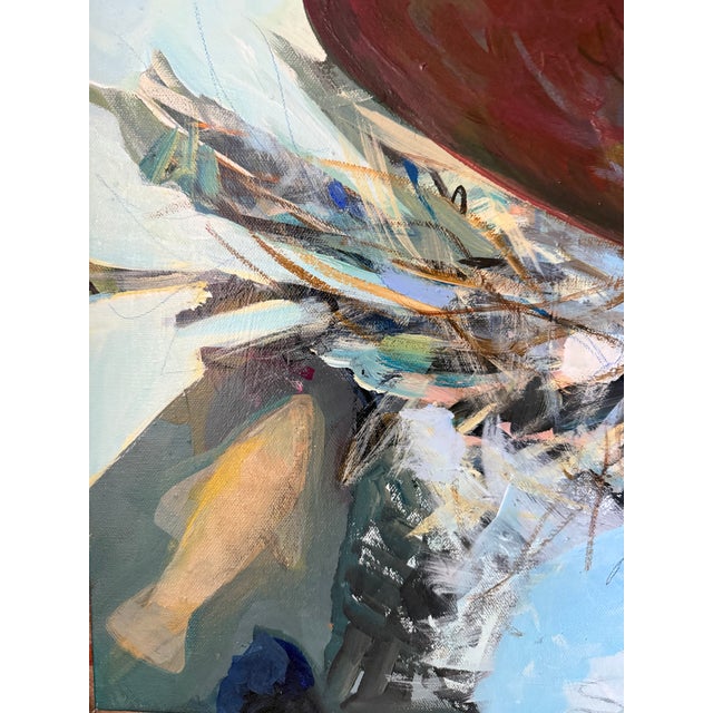 “Dinner Coming” an Osprey Painting by LWren Walraven For Sale - Image 10 of 10