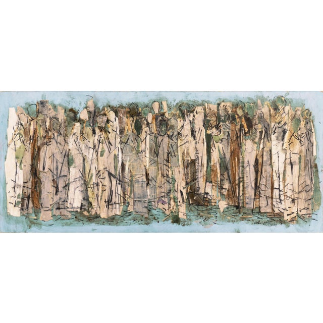 'Abstracted Figural' by Alex Gonzales, 1958; Carmel Art Association, San Francisco Art Institute For Sale - Image 10 of 10