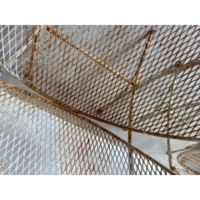 1960’s Vintage Maurizio Tempestini for Salterini “Clamshell” or “Orange Slice” Outdoor Chairs – Pair For Sale - Image 9 of 12