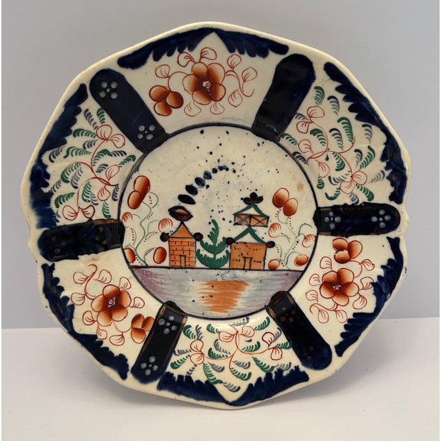 Early 19th Century Polychrome Dutch Delft Dish For Sale In Greenville, SC - Image 6 of 10