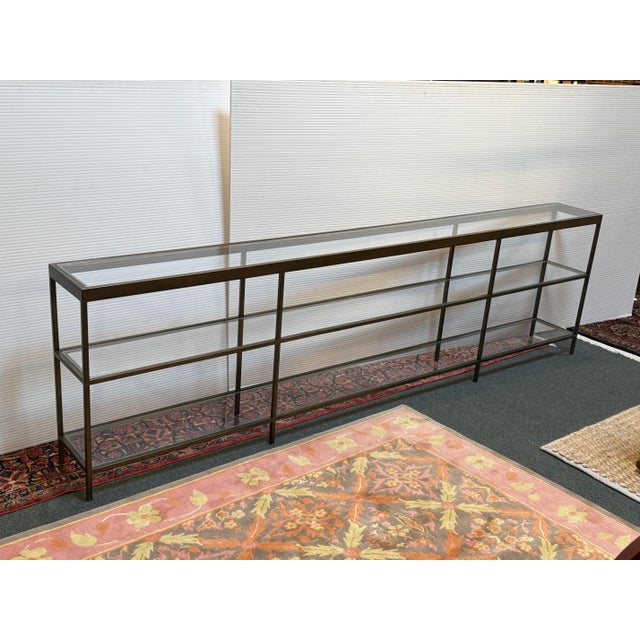 Mitchell Gold + Bob Williams Mitchell Gold + Bob Williams Vienna Low Bookcase, Large For Sale - Image 4 of 12