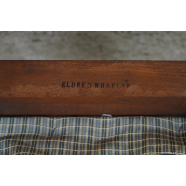 Set of 8 Eldred Wheeler Cherry Chippendale Dining Room Chairs For Sale - Image 12 of 12