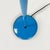 Italian Modern Light Blue Metal and Glass Floor Lamp, 1980s For Sale - Image 9 of 15