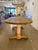 Discovered in Belgium, this vintage French oak table is solidly constructed and features the original wood. Crafted to be...