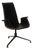 FK Black Leather Armchair in Black from Walter Knoll / Wilhelm Knoll For Sale