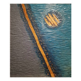 Giulio Marelli, Giulio Marelli, Composition 1968, Painting on Carved Wood, 1968, Wood For Sale