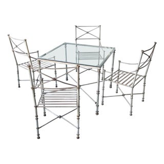 Elevate Your Dining Experience With the Giacometti Style Dining Set For Sale