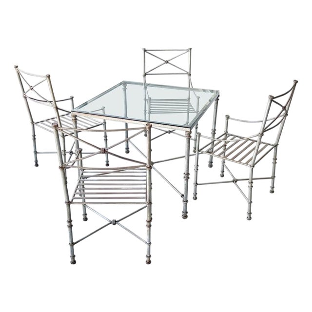 Elevate Your Dining Experience With the Giacometti Style Dining Set For Sale