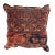 Pillow W/Antique Rug Fragment, 1'4" X 1'4" For Sale