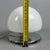 Space Age Glass Table Lamp in Metal and Chrome For Sale - Image 9 of 10