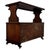 Wood 19th Century Antique English Mahogany Cupboard with Cabriole Legs For Sale - Image 7 of 11