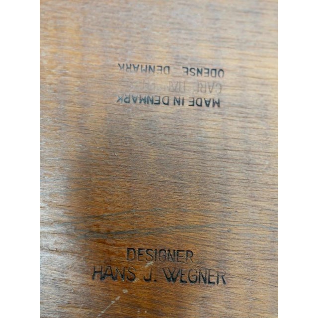 CH30 Chairs attributed to Hans J. Wegner, Denmark, 1960s, Set of 3 For Sale - Image 14 of 16