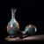 1900 - 1909 Monumental Pair of Chinese Cloisonné "Dragon" Vases With Qianlong Mark - 18 LBS For Sale - Image 5 of 9