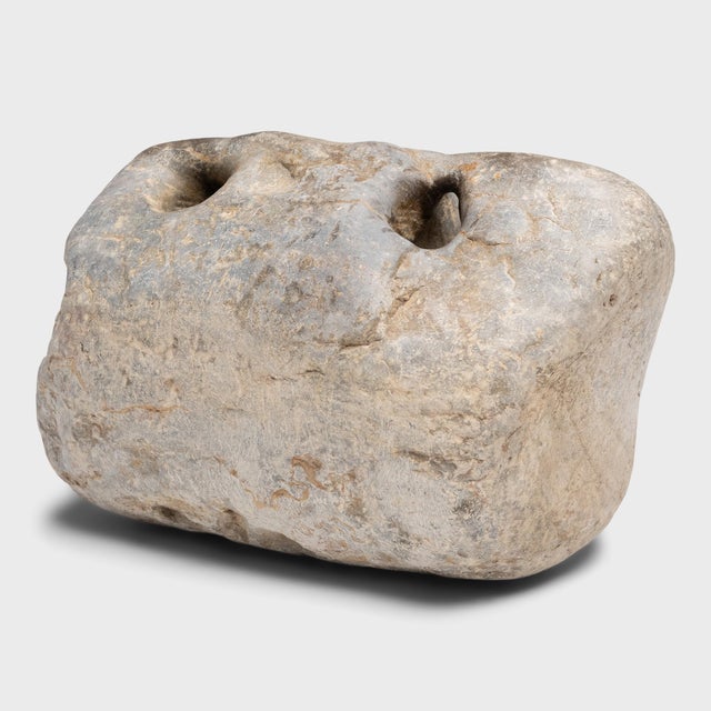 Contemporary Chinese Stone Lock Counterweight, C. 1850 For Sale - Image 3 of 5