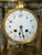 Antique French Art Deco Crystal Regulator Mantel Clock With Curved Glass For Sale - Image 4 of 12