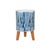 2020s Watercolor Planter with Terra Cotta Legs (Set of 2) For Sale - Image 5 of 5