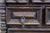 Vintage Oak Geometric Brutalist Jewelry Trinket Keepsake Chest Box 12" For Sale - Image 11 of 17