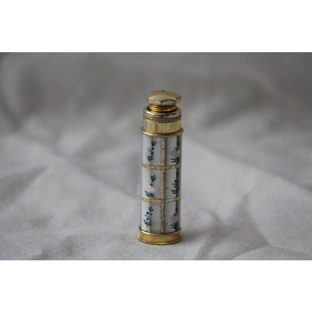 Gold Perfume Atomizer Floral Decor, 1950s For Sale - Image 4 of 18