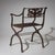Karl Friedrich Schinkel Cast Iron Garden Chairs after Karl Friedrich Schinkel from Lauchhammer Foundry, 20th Century, Set of 2 For Sale - Image 4 of 10