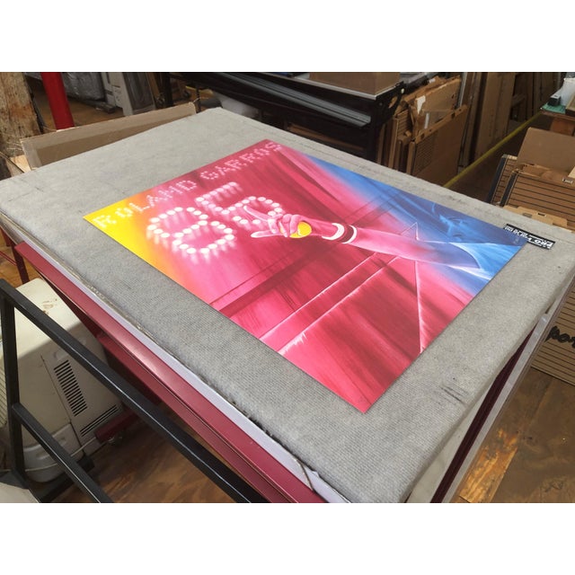 Printmaking Materials Jacques Monory Roland Garros French Open, 1985 - Signed For Sale - Image 7 of 13