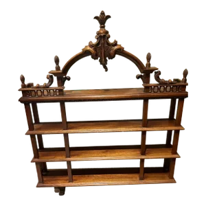 1990s Wall Mounted Ornate Victorian Shelf