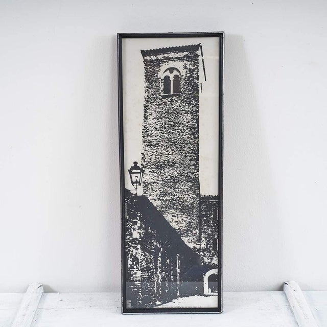 Vintage Architectural Poster, 1970s For Sale - Image 5 of 5