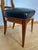 Biedermeier Shovel Chair in Walnut Veneer & Black Leather, Austria, 1820s For Sale - Image 13 of 18