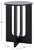 Contemporary Ashanka End Table in Black For Sale - Image 3 of 8