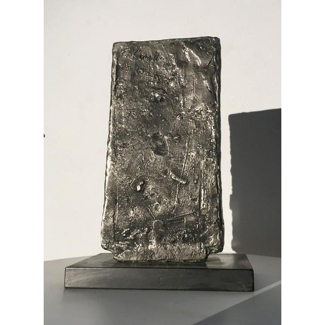 Edmondo Cirillo, Italian Abstract Sculpture, 1985, Bronze For Sale - Image 13 of 18