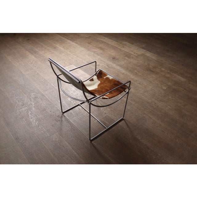 Rare Filo lounge chair model 203, designed by French artist and designer Odile Mir in 1971 and manufactured by Prisunic....