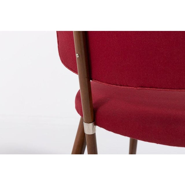 Brown TeVe Chair by Alf Svensson for Studio Ljungs For Sale - Image 8 of 12