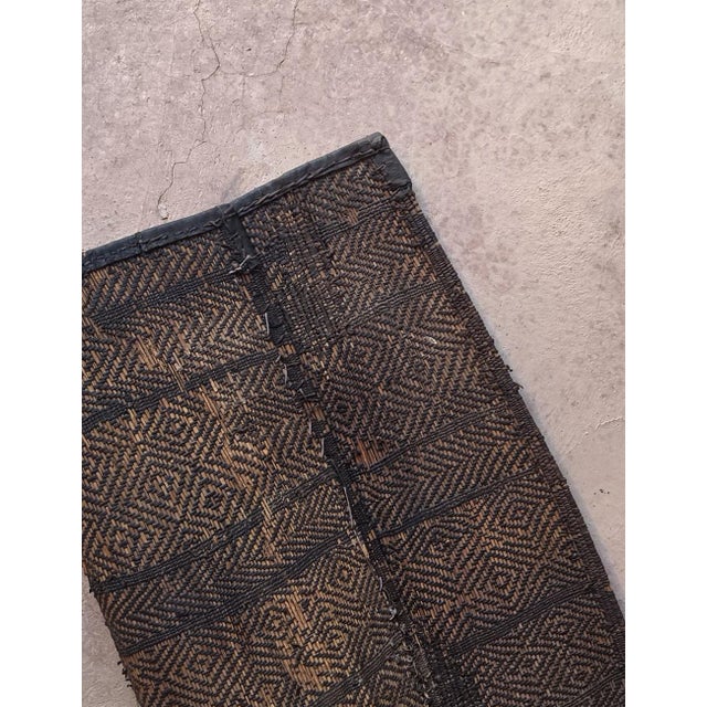 Vintage Small Tuareg Mat - 2.3 X 2.1 Ft For Sale - Image 4 of 5