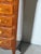 Tall French Louis XV Marquetry Chest of Drawers with Marble Top For Sale - Image 5 of 7