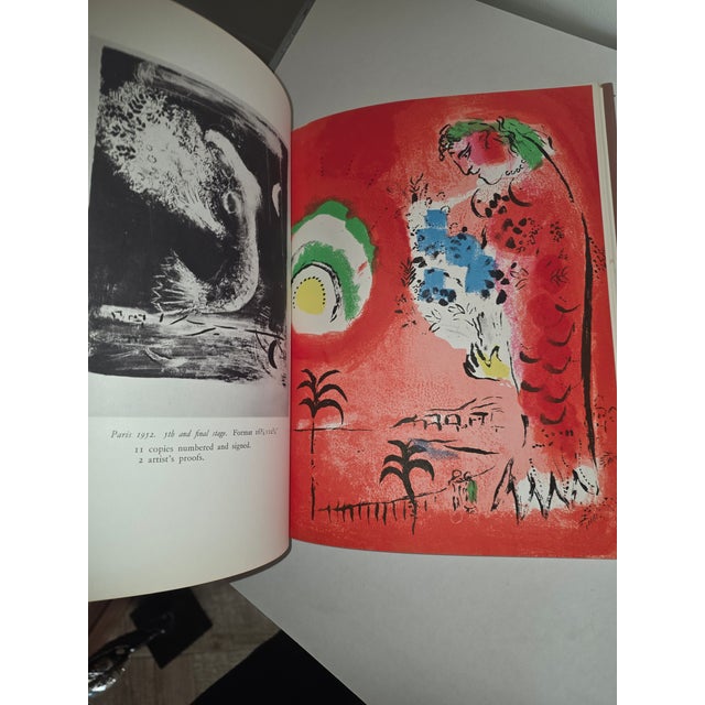 Lithographe Marc Chagall Book 1960 For Sale - Image 10 of 13