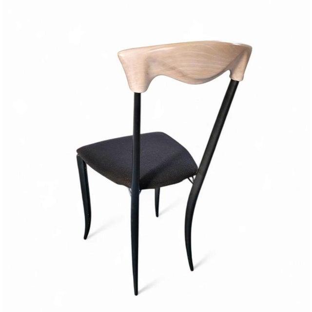 Vintage Dining Chairs by Fasem, 1980s, Set of 2 For Sale - Image 13 of 16