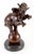 Bronze Animal Sculpture in the style of Rembrandt Bugatti For Sale - Image 10 of 11