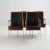 - Hardwood frame and steel legs - Upholstered in black leather - Made in Denmark in the 1960s - Perfect original condition...