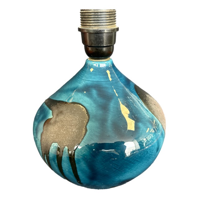 Ceramic Table Lamp Model 33b by Max Idlas, 1950s For Sale