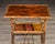 19th Century English Aesthetic Era Bamboo Table With Marquetry and Painted Detail For Sale - Image 10 of 10