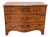 18th Century German Walnut Serpentine Chest For Sale
