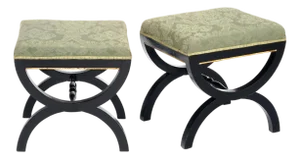 Pair of Stools, Vintage French, Circa 1930s