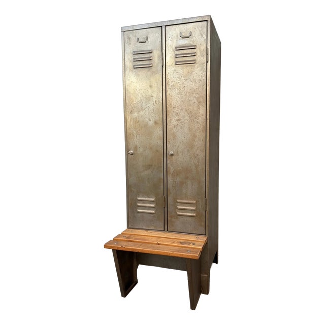 East German Factory Lockers, 1970s For Sale